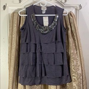 Lavish - Dressy Sequin Tank - Size M